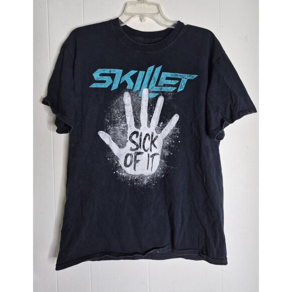 Skillet Sick of It Band T Shirt Men's Size L - Picture 3 of 5
